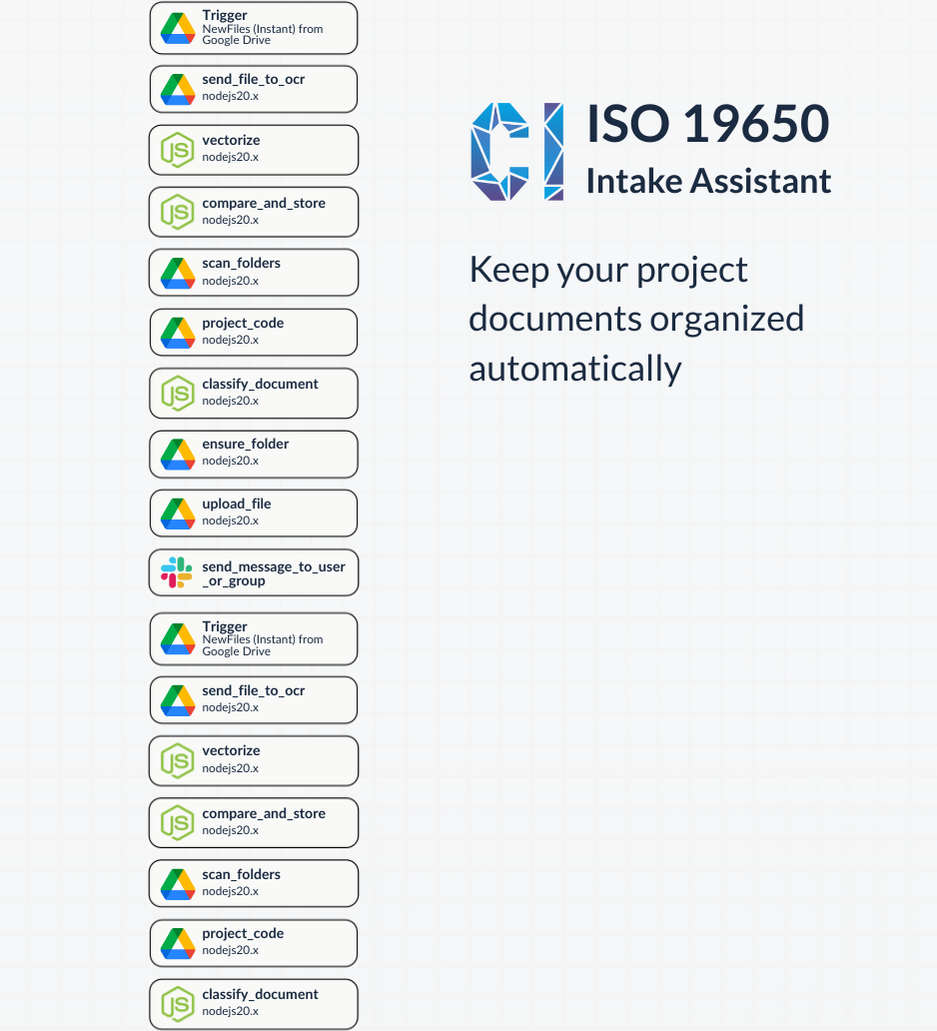 Crystallized Intelligence ISO 19650 Intake Assistant